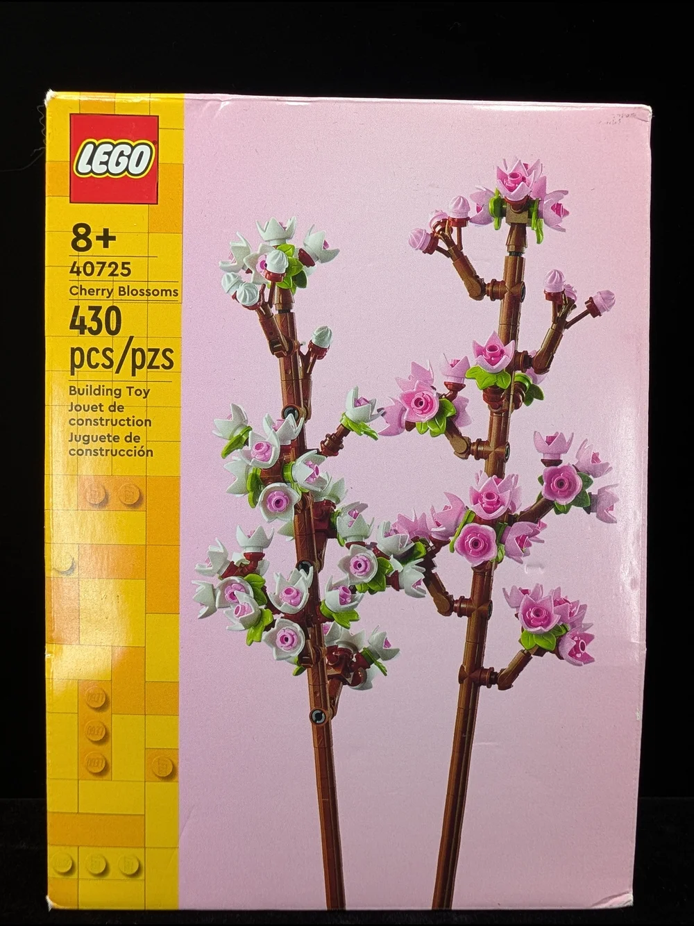 Lego 40725 Cherry Blossoms Building Toy Sealed In Dented Box